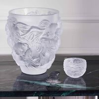 lalique fish figurine mini grey