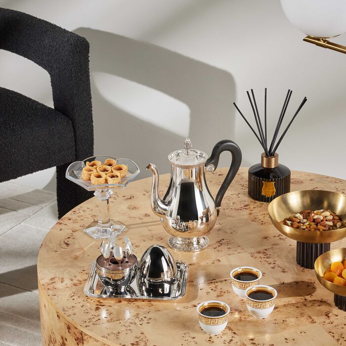 christofle malmaison coffee pot silver