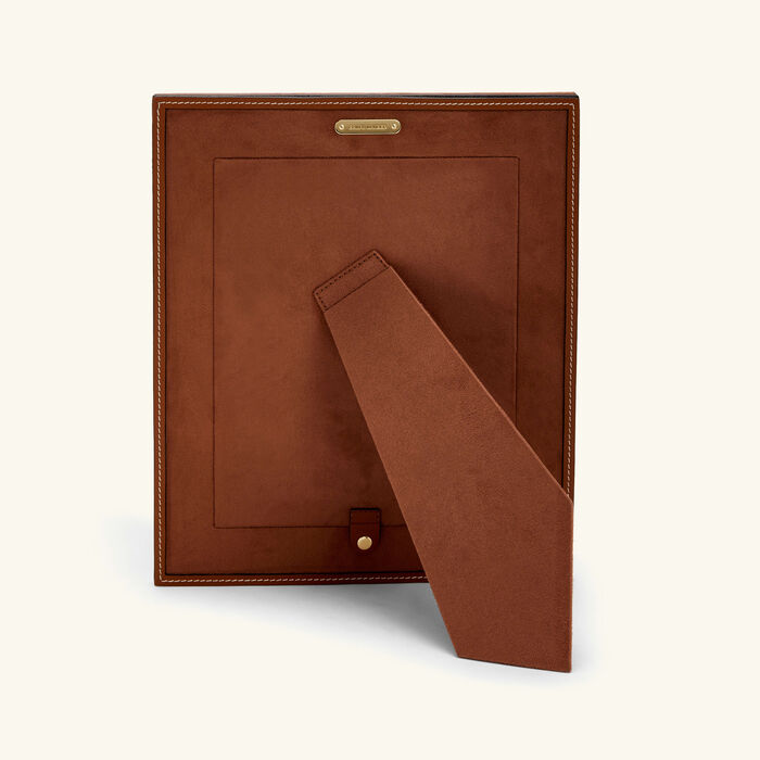 ralph lauren home bailey picture frame brown 20x25cm