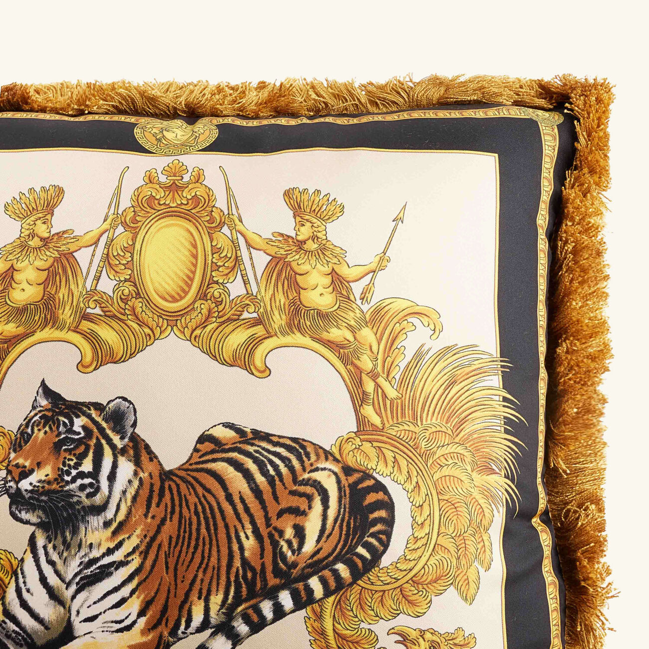 versace vasmara reversible pillow