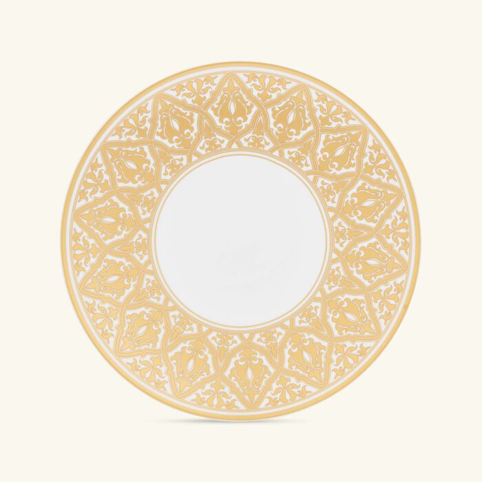bernardaud venise dinner plate round gold 27cm