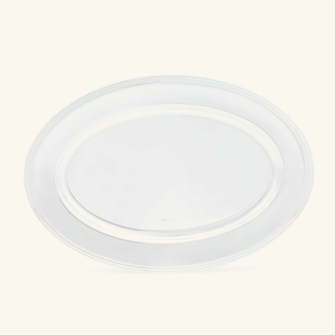 christofle albi meat platter oval silver plated 45cm
