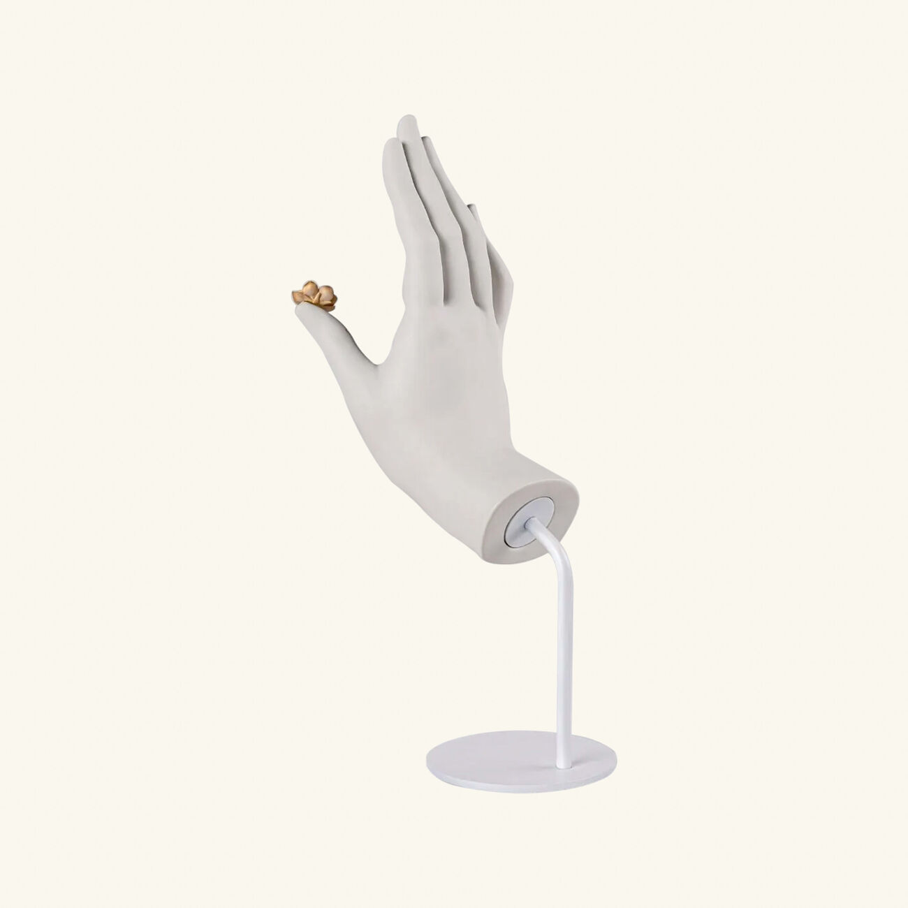 lladro protection mudra sculpture large white
