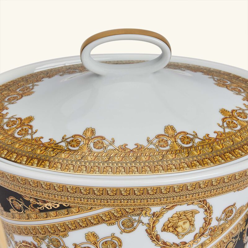 versace i love baroque tea pot black