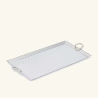 christofle vertigo mail tray silver plated
