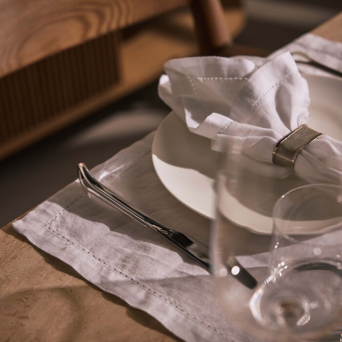 christofle carrousel dinner knife silver plated