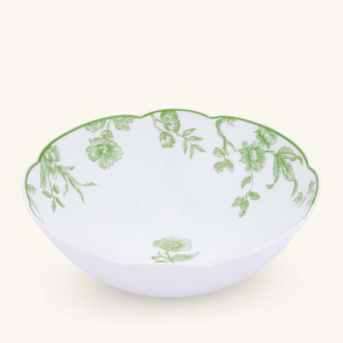 bernardaud albertine cereal bowl green 16cm