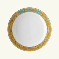 versace medusa amplified blue coin soup plate blue 21cm