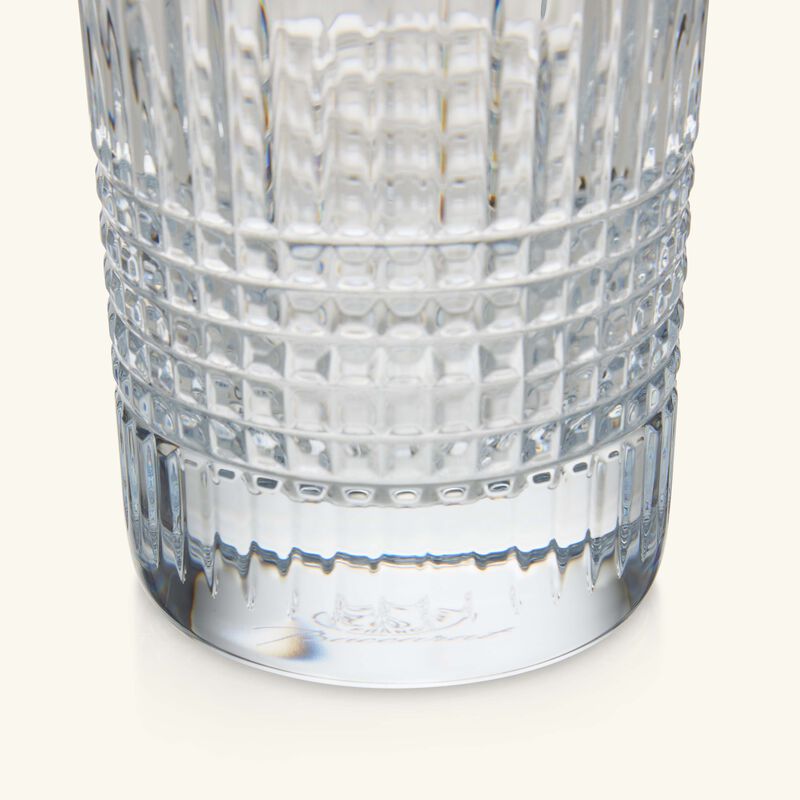 baccarat nancy drinking glass clear set of 2