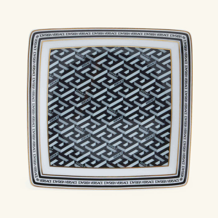 versace la greca trinket tray square