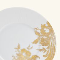 haviland stanislas dessert plate round gold 24cm