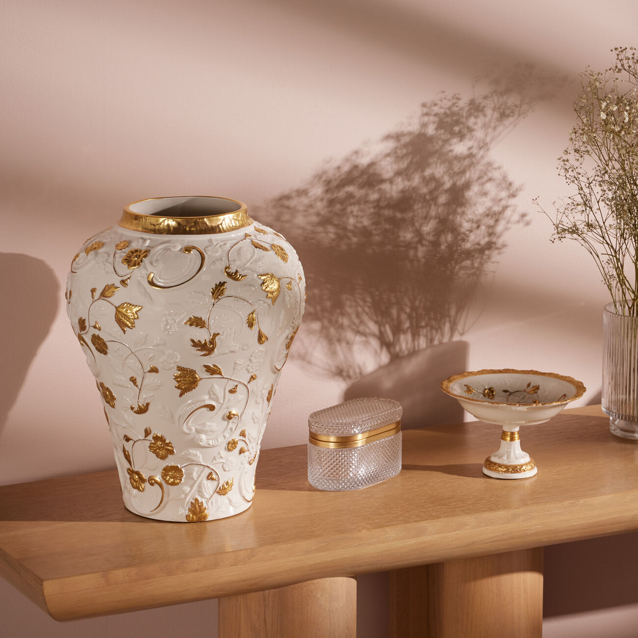 villari taormina vase medium white