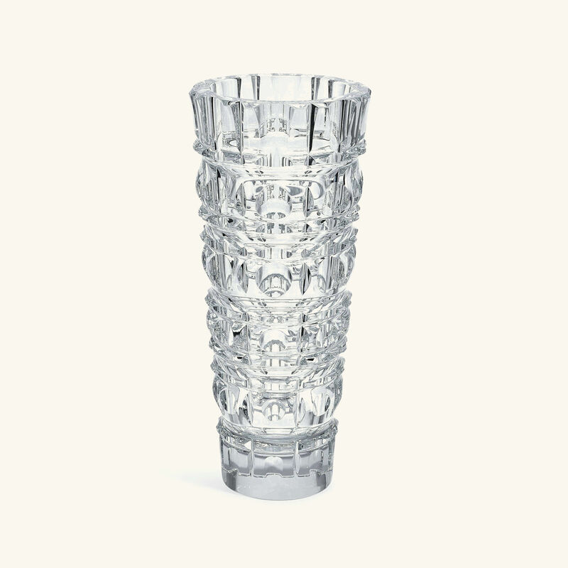 baccarat new antique prima vase clear large