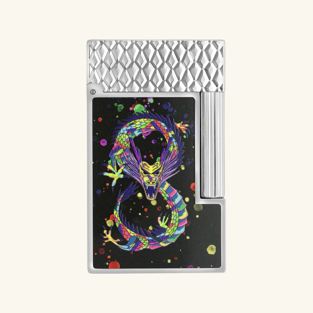 Ligne 2 Dragon Lighter Black st dupont ligne 2 dragon lighter black