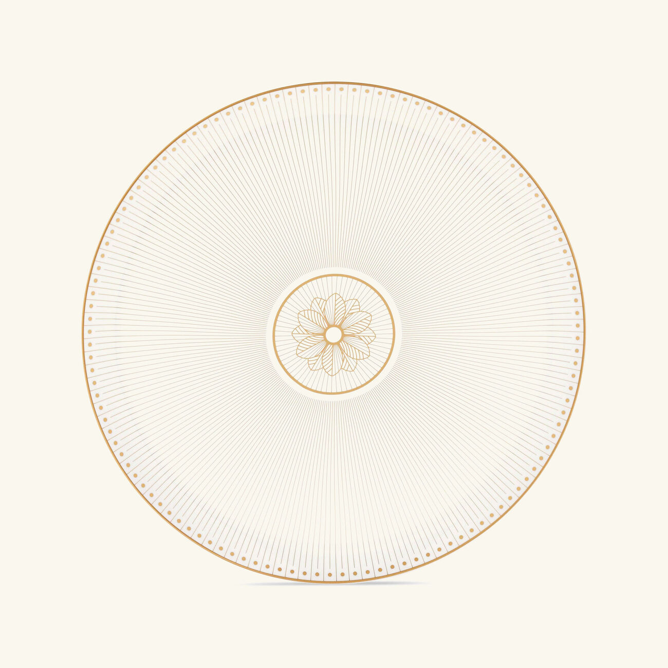 christofle malmaison imp riale pie dish round gold 32cm