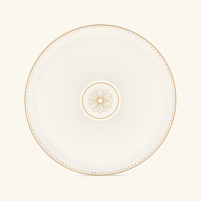 christofle malmaison imp riale pie dish round gold 32cm