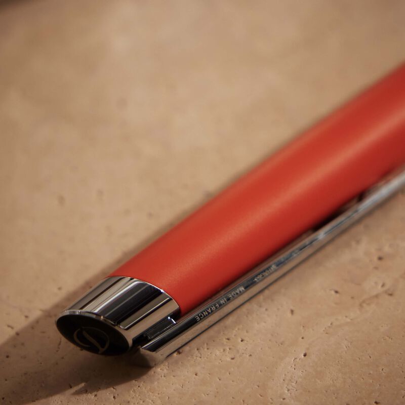 Defi Millennium Ballpoint Pen Orange st dupont defi millennium ballpoint pen orange