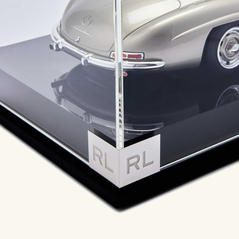 ralph lauren home mercedes benz 300sl gullwing coupe model car medium silver
