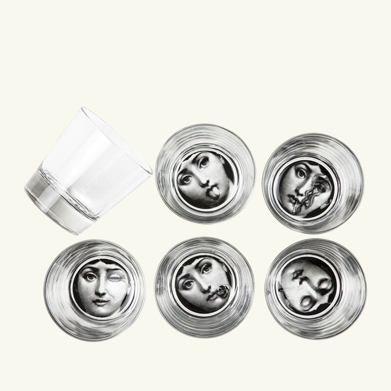 Tema e Variazioni Bicchieri Drinking Glass fornasetti tema e variazioni bicchieri drinking glass