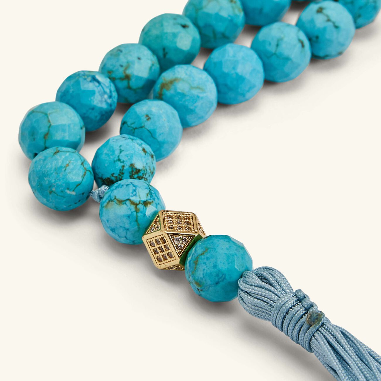 لايت اوف سكينة طقم نعيمة فيروزا من عطر ومسبحة