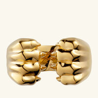 christofle patte de lion open ring sterling silver size 57