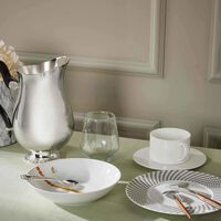 christofle beebee cereal bowl baby spoon silver plated