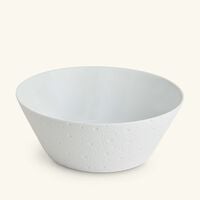 Ecume Salad Bowl White 24cm bernardaud ecume salad bowl white 24cm