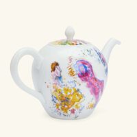 bernardaud chagall bouquet de fleurs tea pot