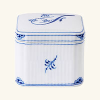 royal copenhagen alphabet collection f bonbonniere box white