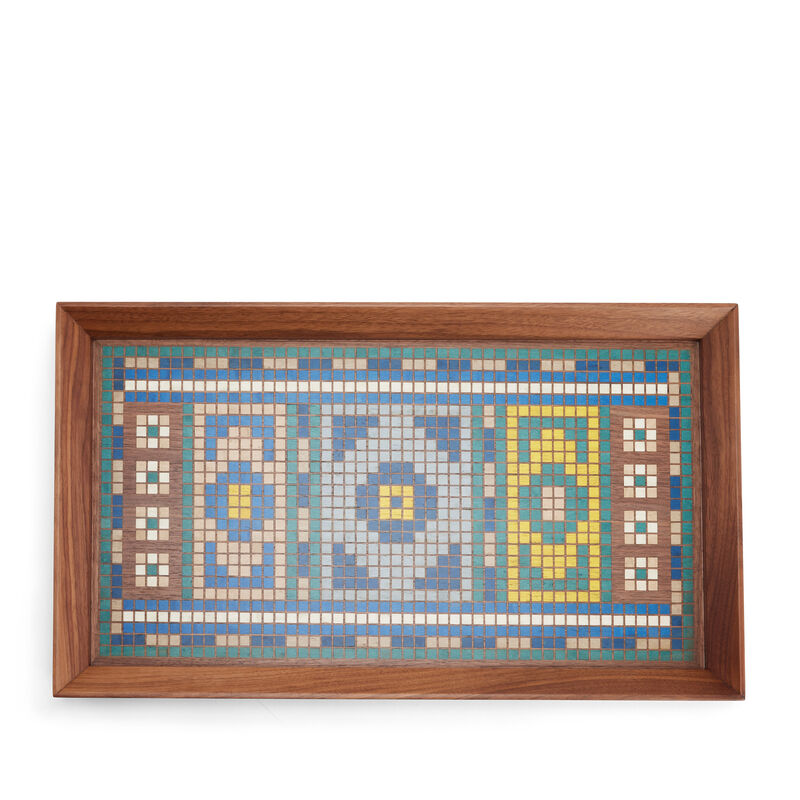 Dome of the Rock Mosque Serving Tray, large