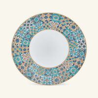 haviland portofino dessert plate round blue 22cm
