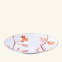 marie daage bouquet de vie orange dessert plate round orange 21cm
