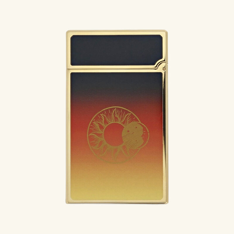 st dupont ligne 2 montecristo lighter brown