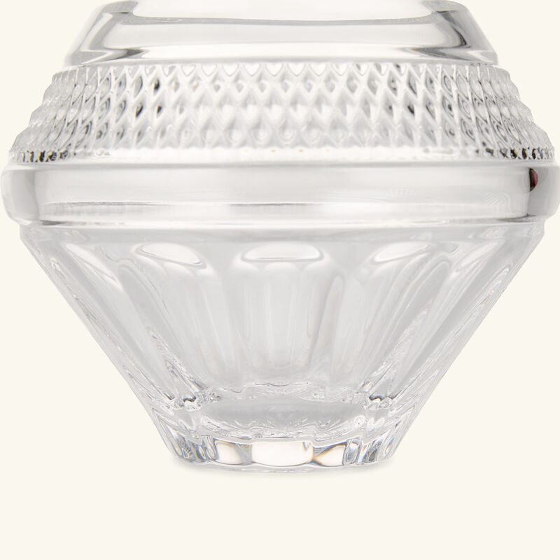 waterford mastercraft copper coast rose vase bowl small clear