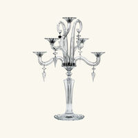 baccarat mille nuits candlelabra clear 5 candles