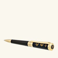 Liberte Ballpoint Pen Black st dupont liberte ballpoint pen black