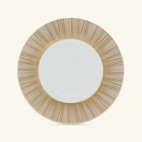 bernardaud sol salad plate round gold 21cm
