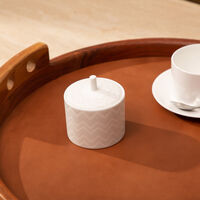 ميسوني هوم وعاء سكر زيج زاج أبيض