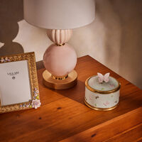 villari butterfly trinket box blue