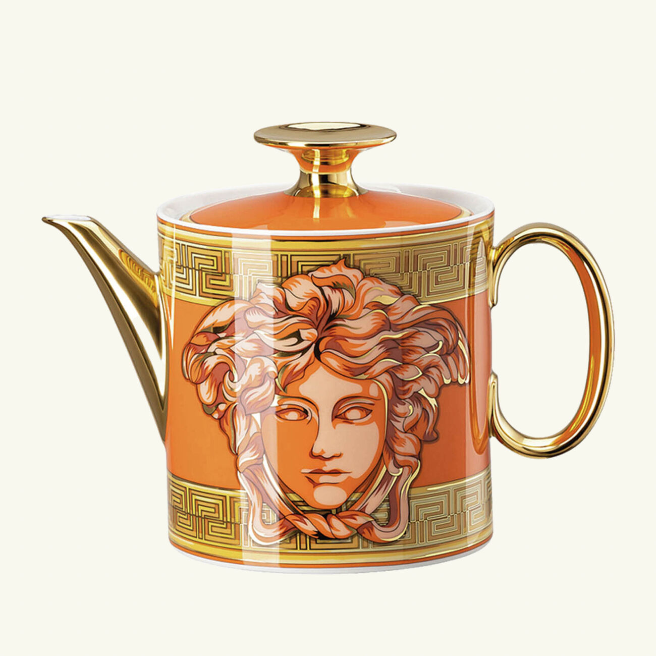 Orange Coin Tea Pot Orange versace orange coin tea pot orange