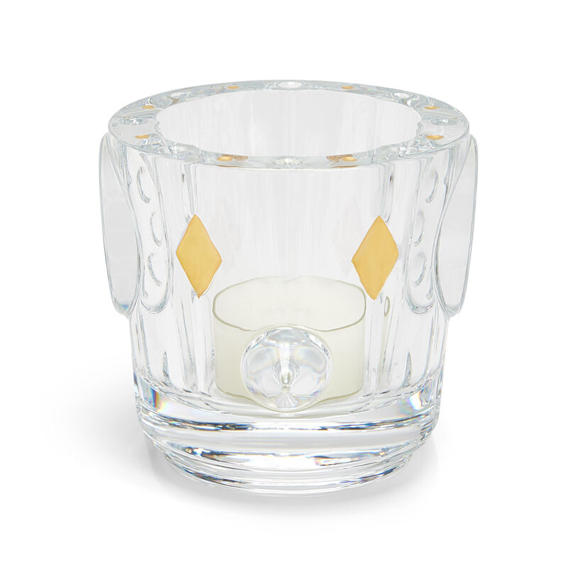 Faunacrystopolis Clear Bird Votive, large