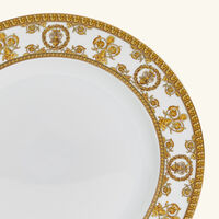 versace i love baroque plate round white 22cm