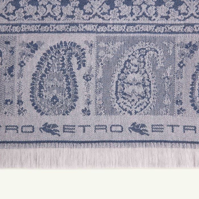 etro tagete throw blue