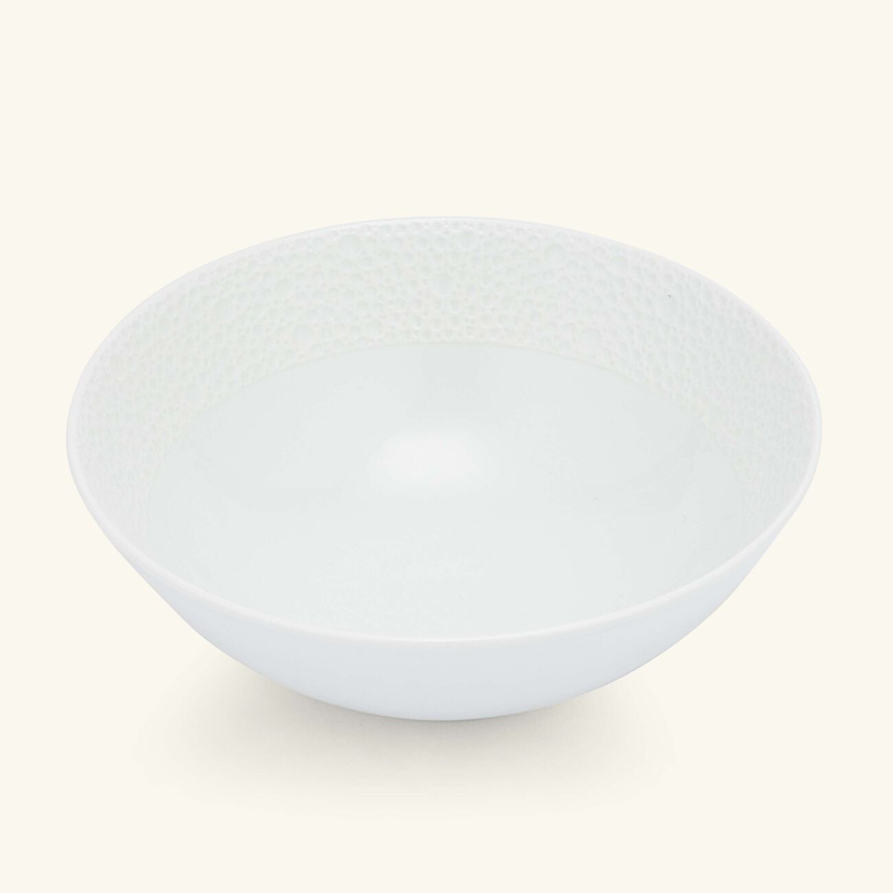 bernardaud ecume cereal bowl white 16cm