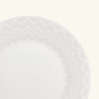 missoni home zig zag dessert plate round white 21 cm set of 2