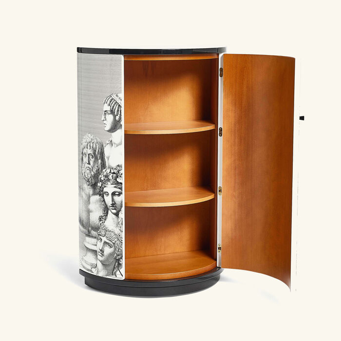fornasetti teste antiche console grey