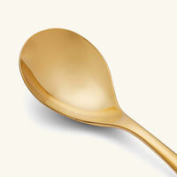 christofle l ame de cream soup spoon gold