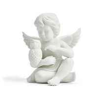 تمثال فايس مات على شكل ملاك من البورسلين, small