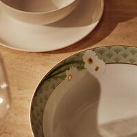 bernardaud praiana vegetable dish green 24cm