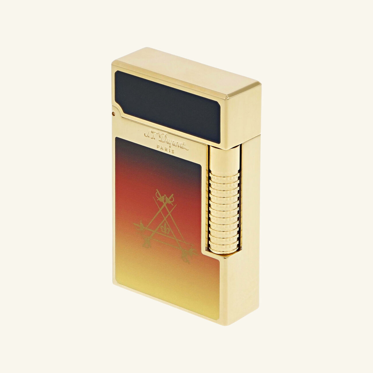 st dupont ligne 2 montecristo lighter brown